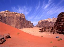 Puščava Wadi Rum