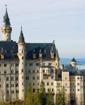 Pravljični viteški Neuschwanstein