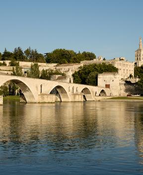 Papeški Avignon ob reki Roni